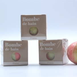 Bombe de bain Fraise