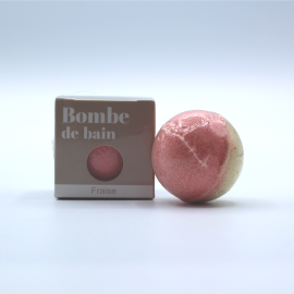 Bombe de bain Fraise