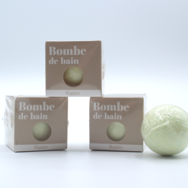 Bombe de bain Raisin