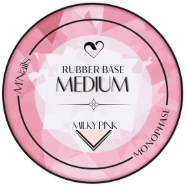 Rubber Base Medium - Milky Pink (Anciennement No limage Milky Rosé)