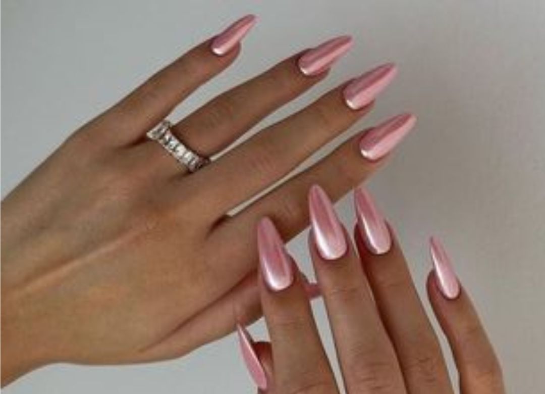 ongles_chrome_rose